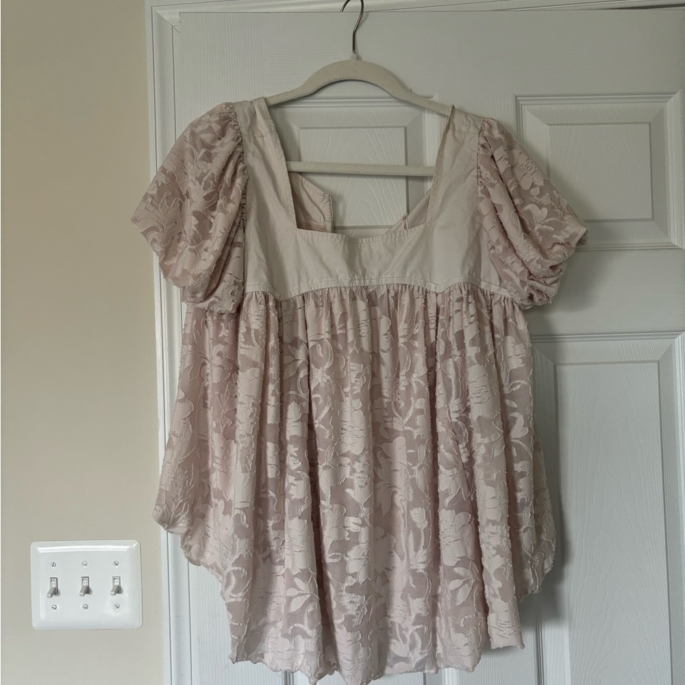 Free People Floral top